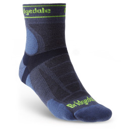 Herrensocken Bridgedale Trail Run UL T2 MS 3/4 Crew blau Blue/
