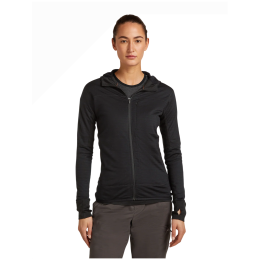 Damen Funktions-Sweatshirt Icebreaker W M 300 Descender LS Zip Hoodie