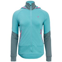 Damen-Sweatshirt Silvini Artica blau ocean-turquoise