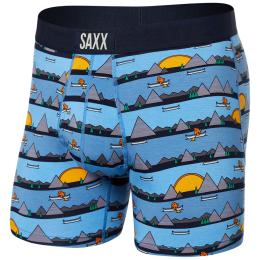 Boxershorts Saxx Ultra Super Soft Boxer BF blau lazy river-blue