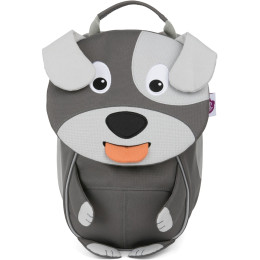 Kinderrucksack Affenzahn David Dog small grau Grey