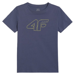 Kinder-T-Shirt 4F Tshirt M2417 blau NAVY