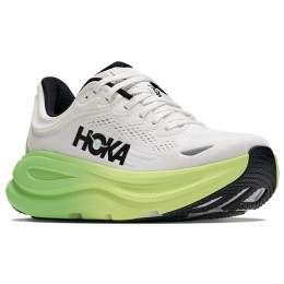 Damen Laufschuhe Hoka Bondi 9 Wide weiß/grün White / Tart Apple