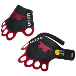 Handschuhe Ocún Crack Gloves Lite schwarz/rot Red