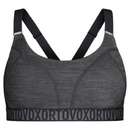 Sport-BH Ortovox 150 Essential Sports Top schwarz Black Raven Blend