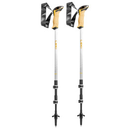 Trekkingstöcke Leki Cressida weiß/schwarz mango-white-silver