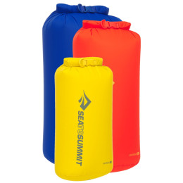 Wasserdichter Packsack Sea to Summit Lightweight Dry Bag Set 8, 13, 20L mix1 Sulphur, Spicy Orange, Surf the Web