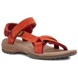 Damensandalen Teva W'S Terra Fi Lite Suede ziegel Languostino