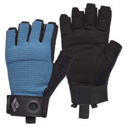 Klettersteig-Handschuhe Black Diamond Crag Half-Finger Gloves blau AstralBlue