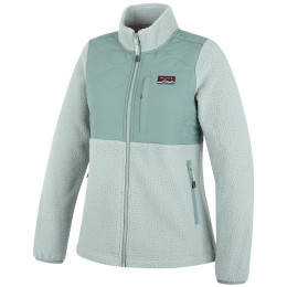 Damen-Sweatshirt MOOA Sherpa hellgrün pale teal