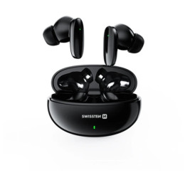 Kabellose Kopfhörer Swissten Sonic schwarz black