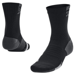 Socken Under Armour AD Playmaker 1pk Mid schwarz Black / Jet Gray / Jet Gray