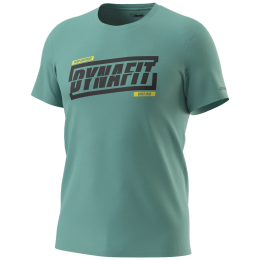 Herren-T-Shirt Dynafit Graphic Co M S/S Tee mentholfarbe atlantic/TABLOID