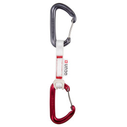 Express-Set Ocún HAWK QD WIRE BIO-DYN-RING 15 mm 10 cm 6-pack rot Red