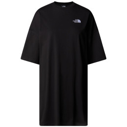 Damen-T-Shirt The North Face W S/S Essential Oversize Tee Dress schwarz Tnf Black