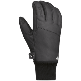 Herren-Skihandschuhe SnowLife SGlove Leather schwarz black