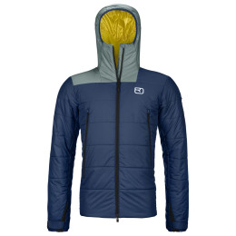 Herrenjacke Ortovox Swisswool Zinal Jacket M blau deep ocean
