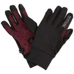 Kinderhandschuhe Regatta Grippy Gloves II schwarz/rosa Black/Pink Potion