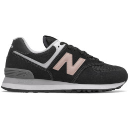 Damenschuhe New Balance WL574HB2 schwarz/rosa Black