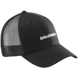 Baseballmütze Salomon Cap Trucker schwarz DEEP BLACK