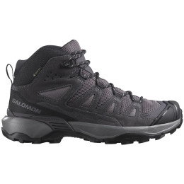 Damenschuhe Salomon X Ultra 360 Leather Mid Gore-Tex grau Shark / Nine Iron / Cloud Gray