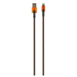Lade- und Datenkabel Xtorm Xtreme USB to Lightning cable (1,5m) schwarz Black/Orange