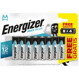 Batterie Energizer Max Plus AA/12 8+4 (2021) silber