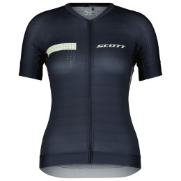 Damen-Radtrikot Scott W's RC Pro SS blau dark blue/fresh green