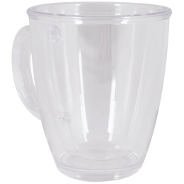 Thermotasse Bo-Camp Thermo mug 340 ml durchsichtig