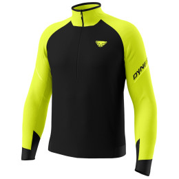 Herren-Funktionsshirt Dynafit Alpine L/S 1/2 Zip Tee M schwarz/gelb 5A31 - ultra yellow/0910