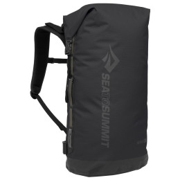 Wasserdichter Packsack Sea to Summit Big River Dry Backpack 50L schwarz Jet Black