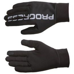 Handschuhe Progress Run Gloves schwarz černá