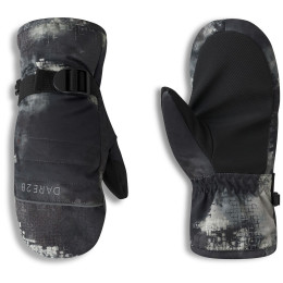 Kinderhandschuhe Dare 2b Glacier Mitten schwarz/grau Distressed Print