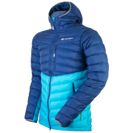 Herrenjacke Sir Joseph Atol Hooded Man blau Navy/Turquoise