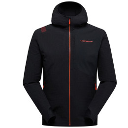 Herrenjacke La Sportiva Descender Storm Jkt M schwarz/rot Black/Cherry Tomato