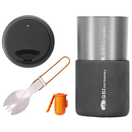 Geschirrset GSI Outdoors Halulite Minimalist II grau