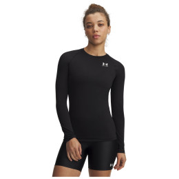 Damen-T-Shirt Under Armour UA HG Authentics Comp LS schwarz