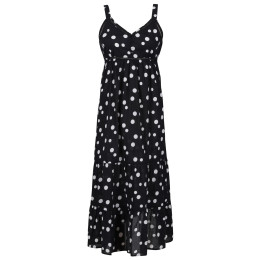 Kleid Regatta Gazania schwarz Blk/WhPlkaPr