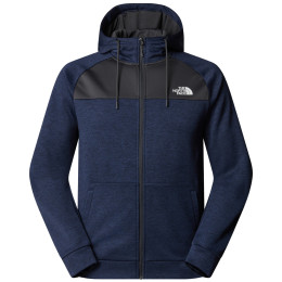 Herren Funktions-Sweatshirt The North Face Reaxion Fleece F/Z Hoodie - Eu dunkelblau Summit Navy Dark Heathe