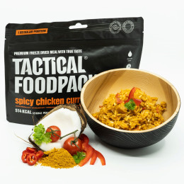Nahrung Hauptspeise Tactical Foodpack Spicy Chicken Curry 120g