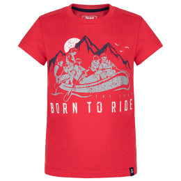 Kinder-T-Shirt Loap Bavis rot RacingRed/White