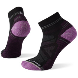 Damensocken Smartwool W Performance Hike Light Cushion Ankle schwarz/lila Black