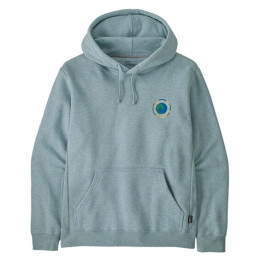 Herren-Sweatshirt Patagonia Unity Fitz Uprisal Hoody hellblau Thermal Blue