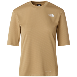 Damen-T-Shirt The North Face W Shadow Short Sleeve T-Shirt braun KELP TAN