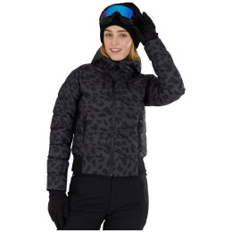 Damenjacke Fundango Zina Padded Jacket schwarz/grau scratch