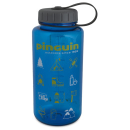Flasche Pinguin Tritan Fat Bottle 1000 ml blau Blue