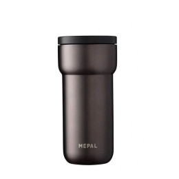 Thermotasse Mepal Ellipse Titanium 375 ml schwarz