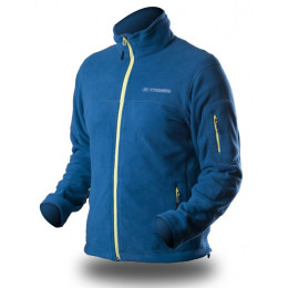 Herren-Sweatshirt Trimm Frame blau/gelb Lagoon/Lemon