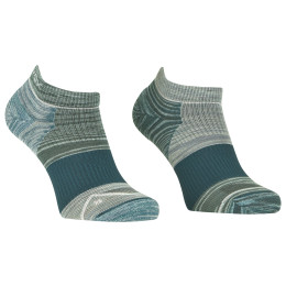 Damensocken Ortovox Alpine Low Socks W blau/grau ice waterfall