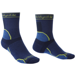 Herrensocken Bridgedale Trail Run MW T2 MS 3/4 Crew blau navy/480